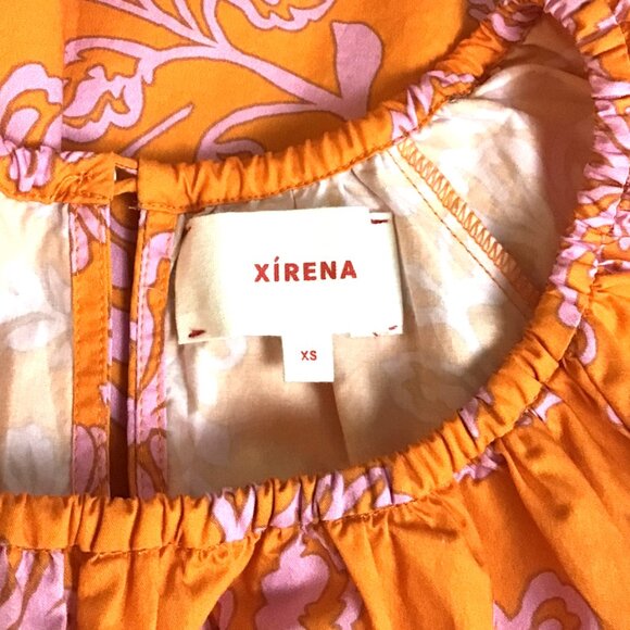 Xirena- Angeline Top- Tropicana Orange - Picture 4 of 9